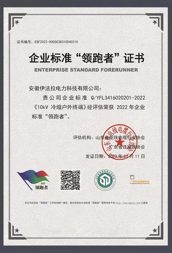企业标准领跑者